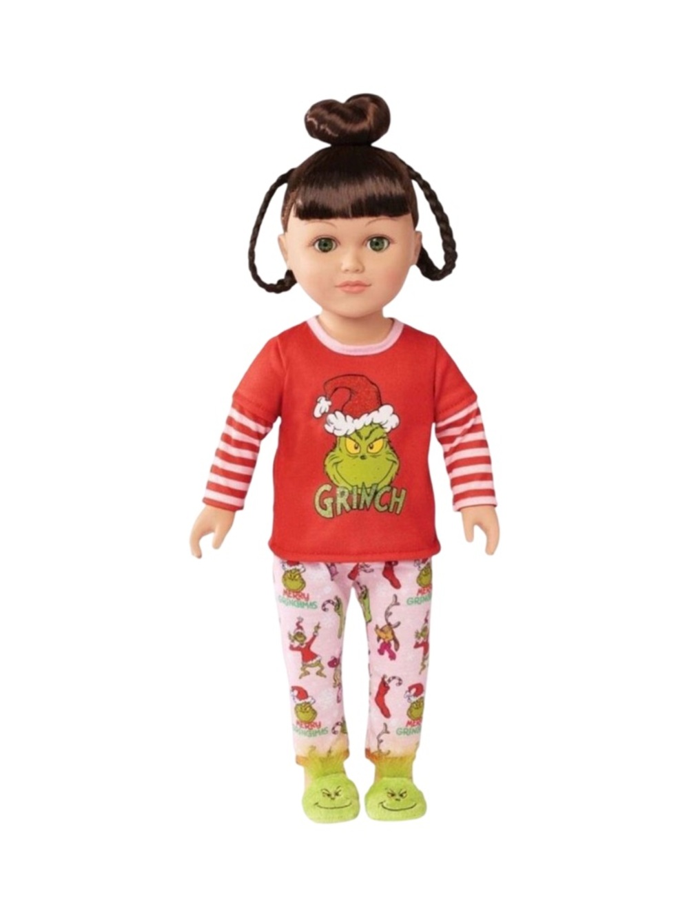 My Life As Poseable Grinch Sleepover 18” Doll
